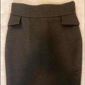 Black Zara Basic Skirt